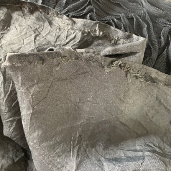 Adrianna Papell Gray Strapless Formal Gown Size 8 - Picture 10 of 13